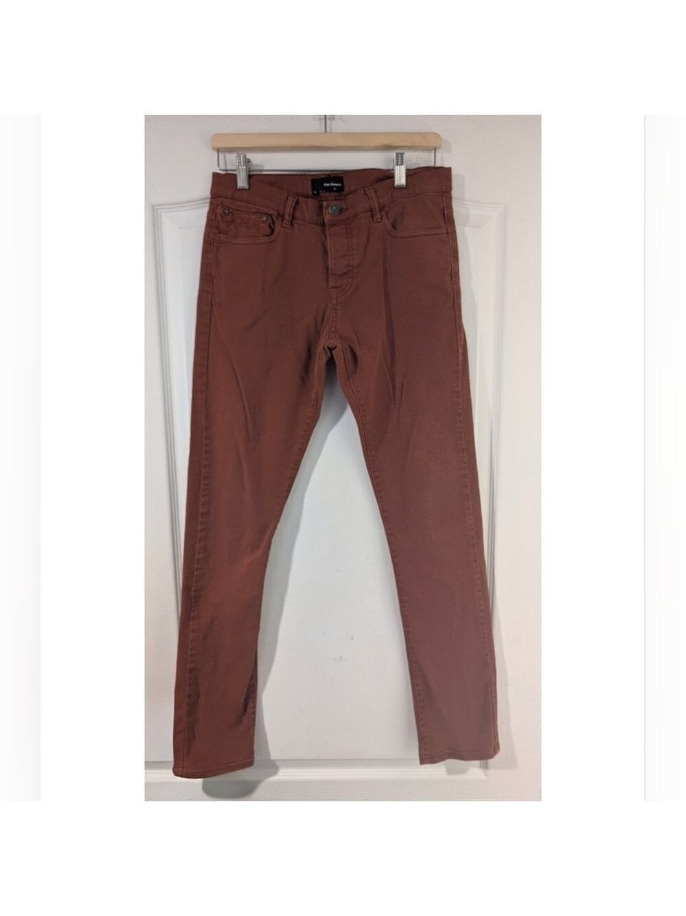 The Kooples | Men's Fitted Button Fly Jeans In Terracotta